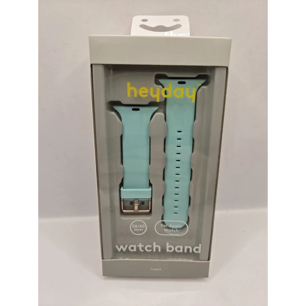Apple Watch Heyday Silicone Band size 38/40 Seafoam Green